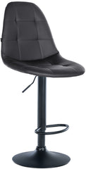 Barhocker Elmore Kunstleder B - schwarz