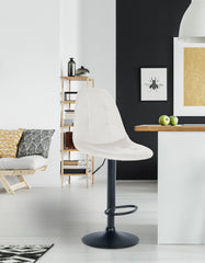 Barhocker Elmore Kunstleder B - wei�