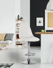 Barhocker Elmore Kunstleder C - wei�