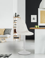 Barhocker Elmore Kunstleder W - wei�