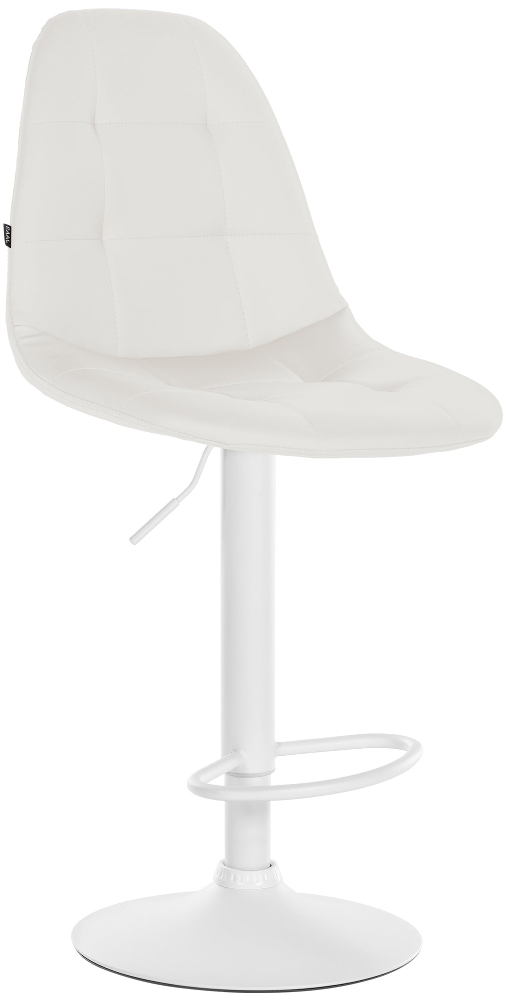 Barhocker Elmore Kunstleder W - wei�