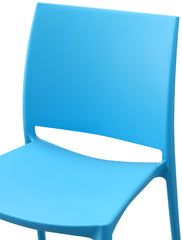2er Set Stuhl Meton - blau