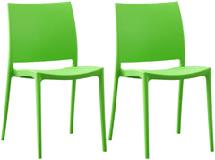 2er Set Stuhl Meton - grün