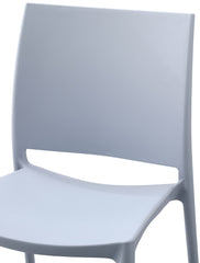 2er Set Stuhl Meton - hellgrau