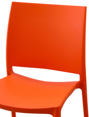 2er Set Stuhl Meton - orange
