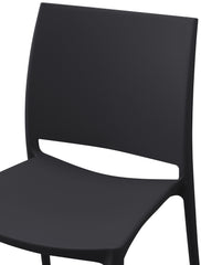 2er Set Stuhl Meton - schwarz