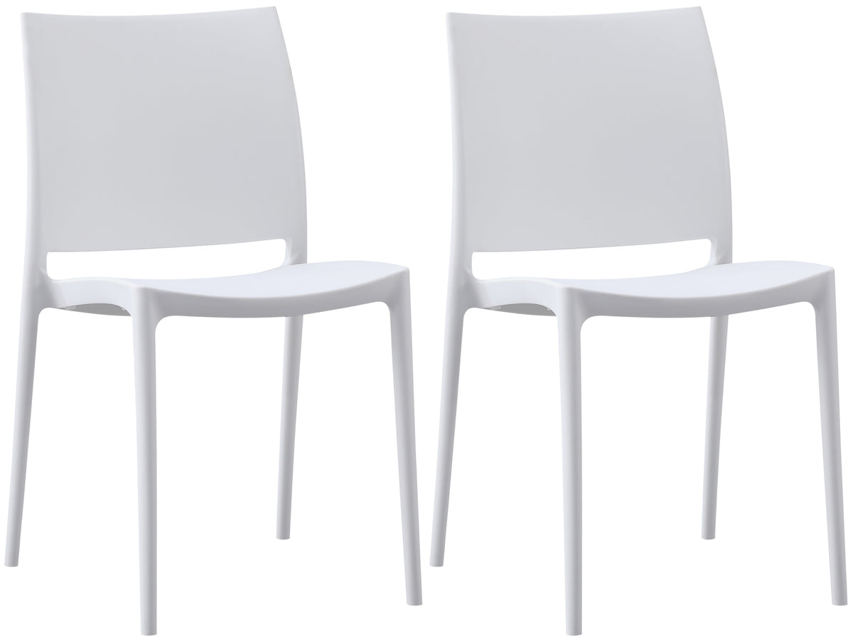 2er Set Stuhl Meton - weiß