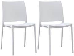 2er Set Stuhl Meton - weiß