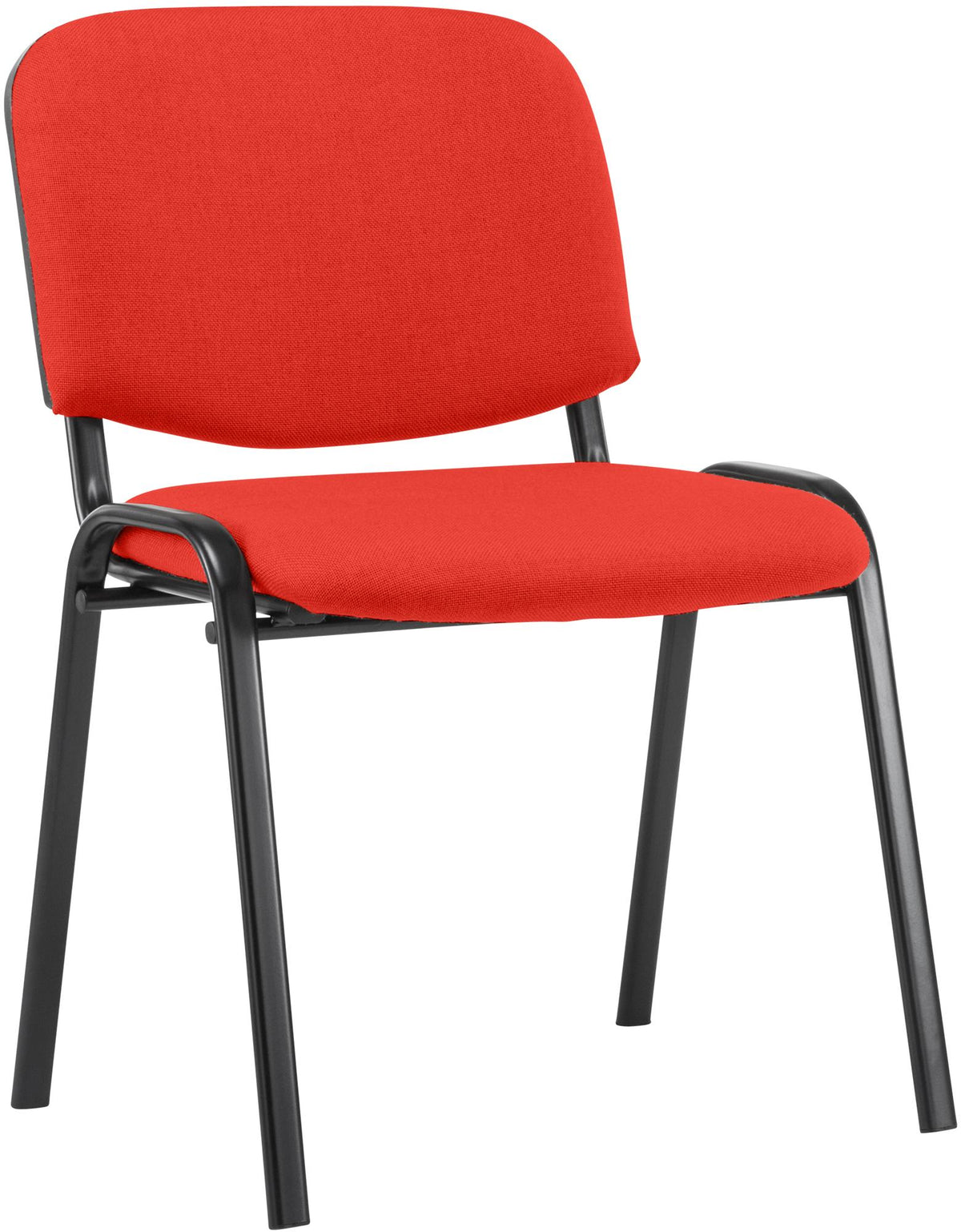 Besucherstuhl Ken Stoff - rot