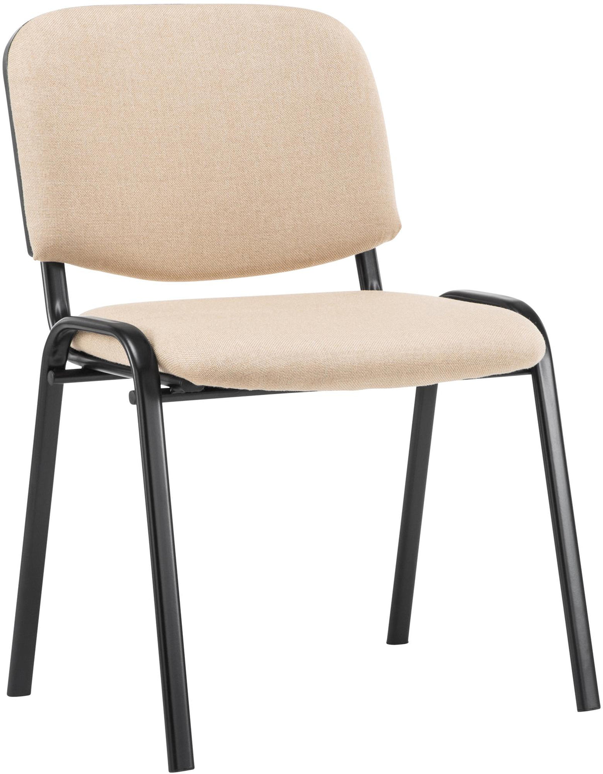Besucherstuhl Ken Stoff - creme