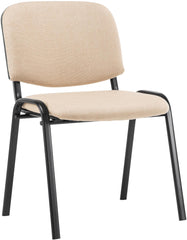 Besucherstuhl Ken Stoff - creme