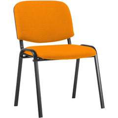 Besucherstuhl Ken Stoff - orange