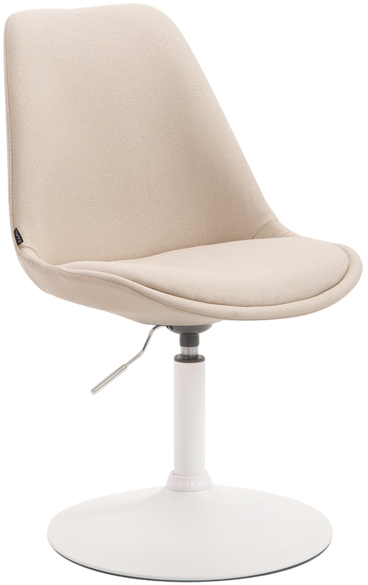Stuhl Maverick W Stoff - creme