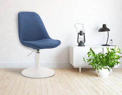 Stuhl Maverick W Stoff - blau