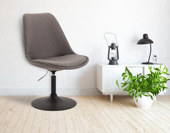 Stuhl Maverick B Stoff - dunkelgrau