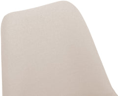 Stuhl Maverick B Stoff - creme