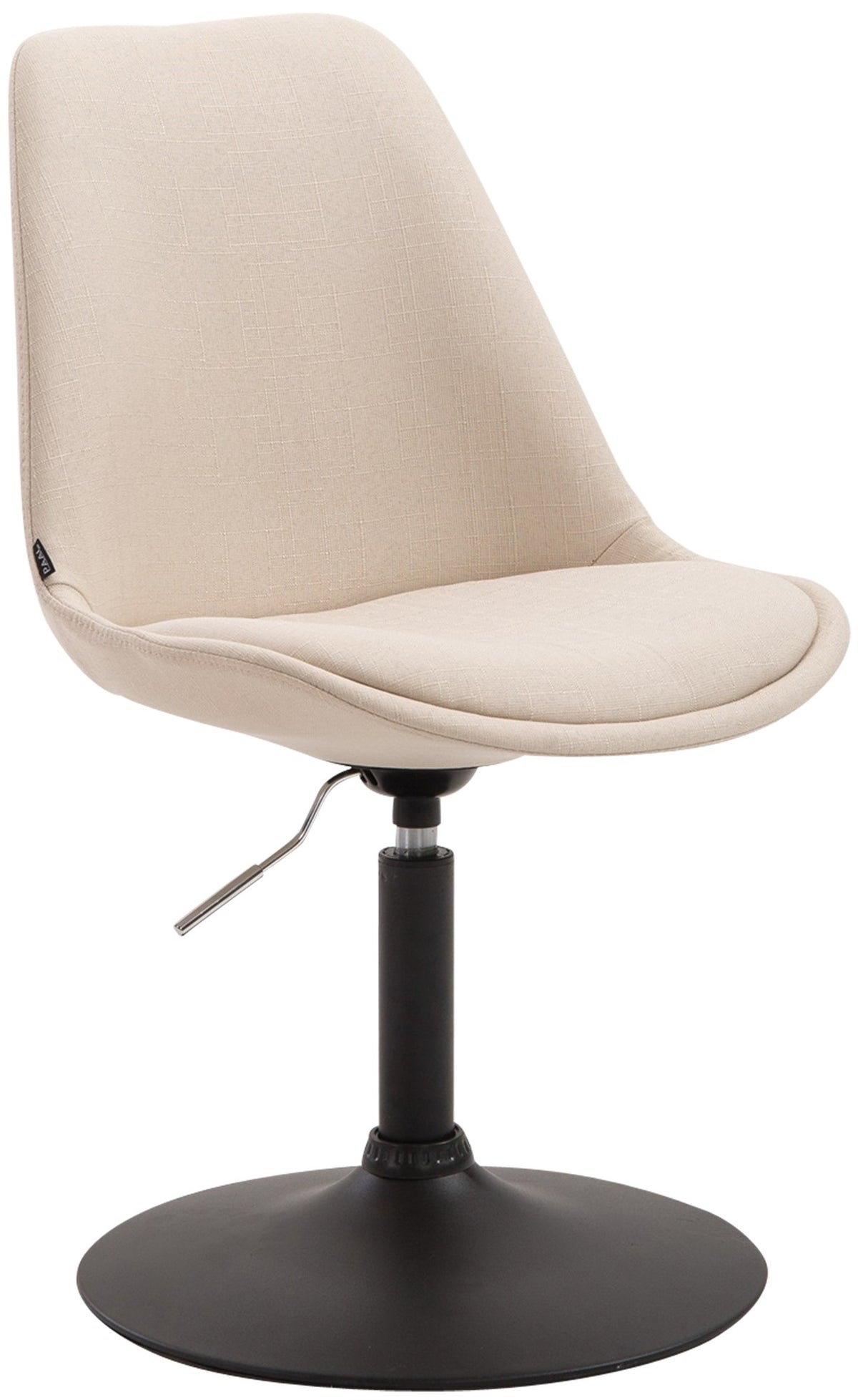 Stuhl Maverick B Stoff - creme