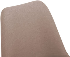 Stuhl Maverick C Stoff - taupe