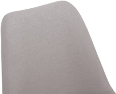 Stuhl Maverick C Stoff - grau