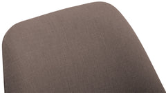 Besucherstuhl Borneo V2 Natura Stoff - taupe
