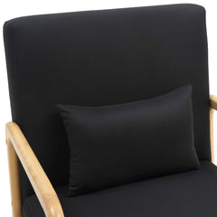 Sessel Hibbing Stoff - schwarz