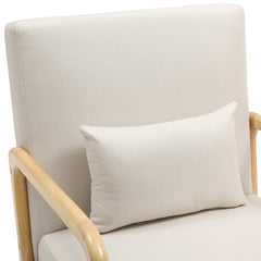 Sessel Hibbing Stoff - creme