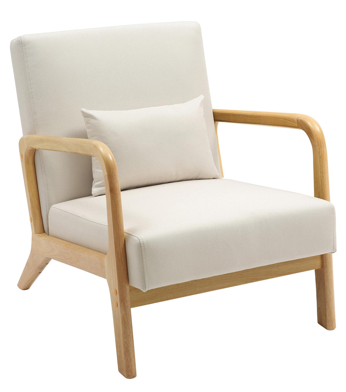 Sessel Hibbing Stoff - creme