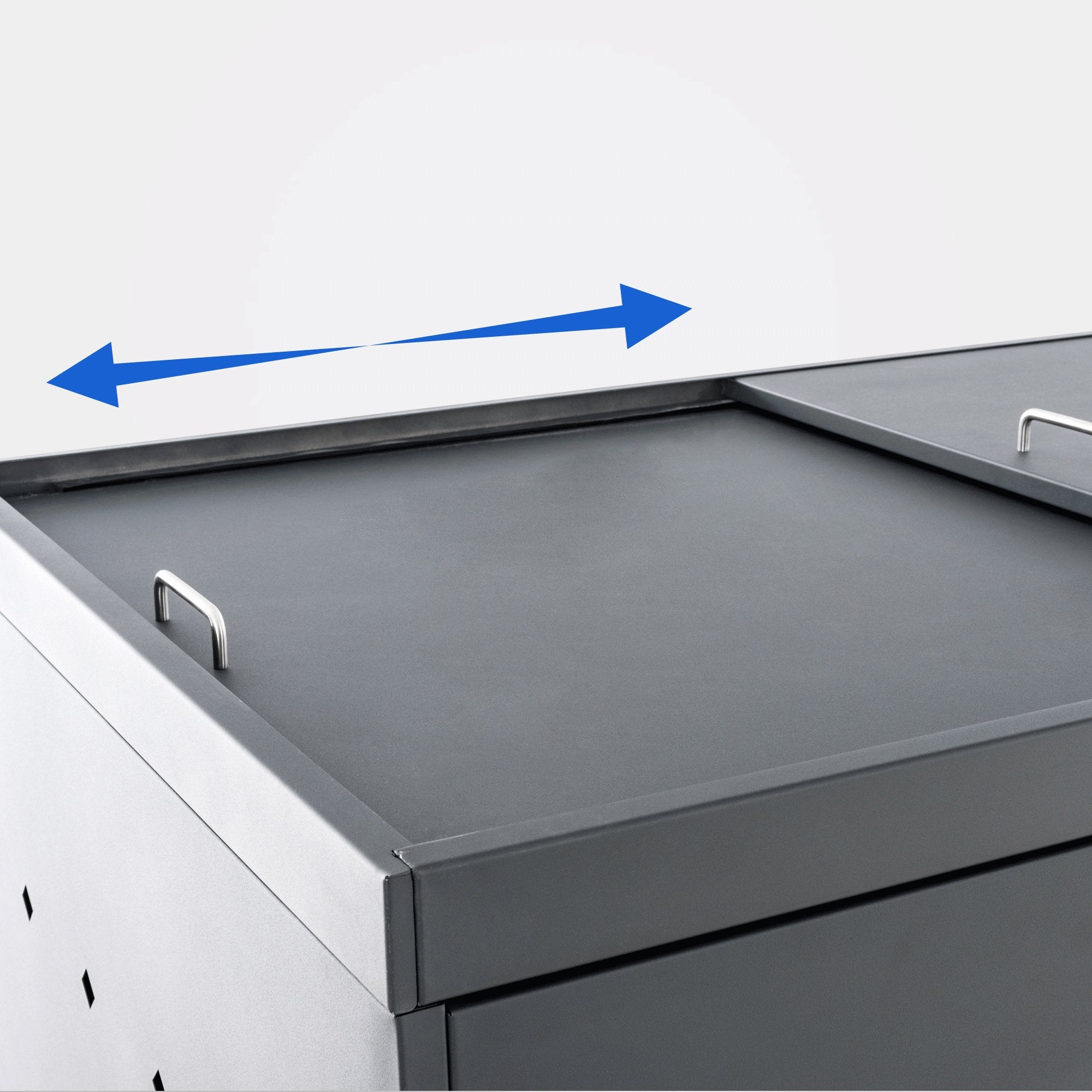 3er Mülltonnenverkleidung Nelli - anthrazit by Dropshipping-Europe – Sonstiges