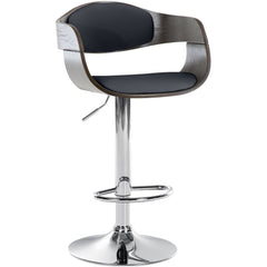 Barhocker Kingston C - schwarz/grau