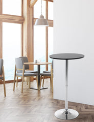 Stehtisch rund - schwarz - InfinityMarket