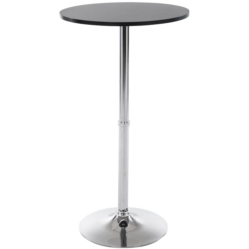 Stehtisch rund - schwarz - InfinityMarket