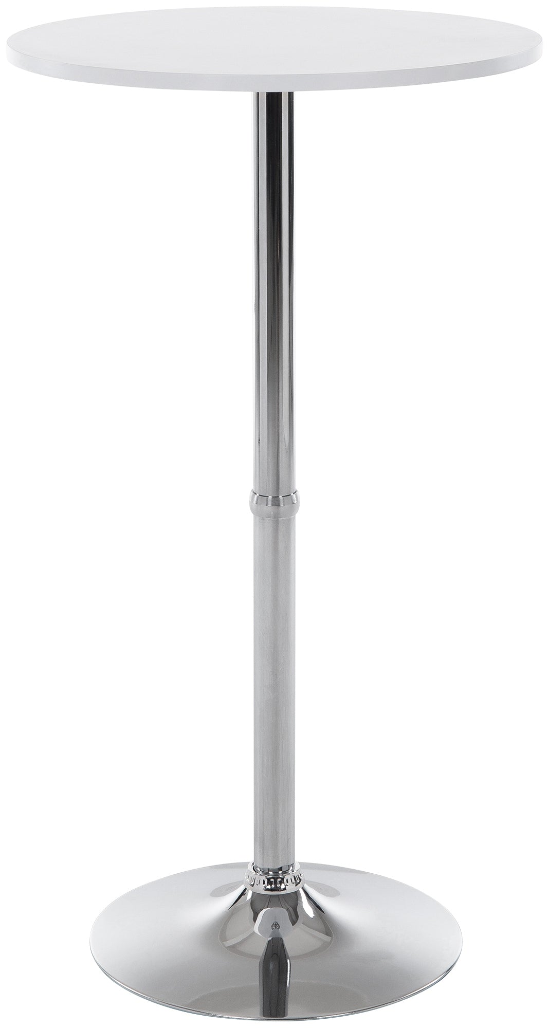 Stehtisch rund - weiß - InfinityMarket