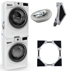 Verbindungsrahmen f�r Waschmaschine - wei�