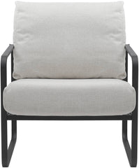Lounger Manea Stoff - creme