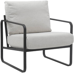 Lounger Manea Stoff - creme
