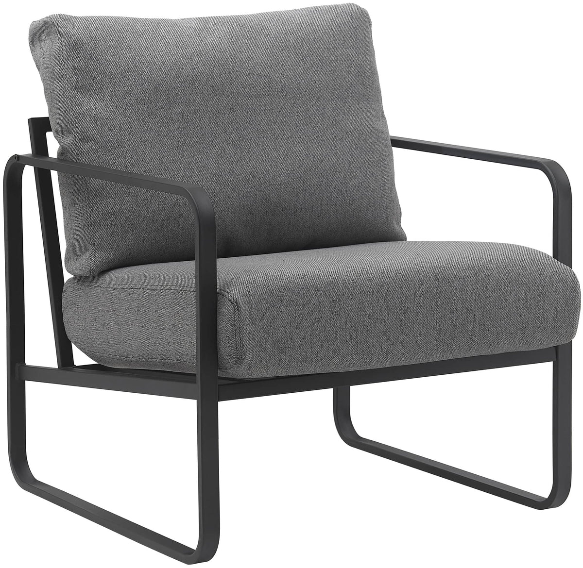 Lounger Manea Stoff - dunkelgrau
