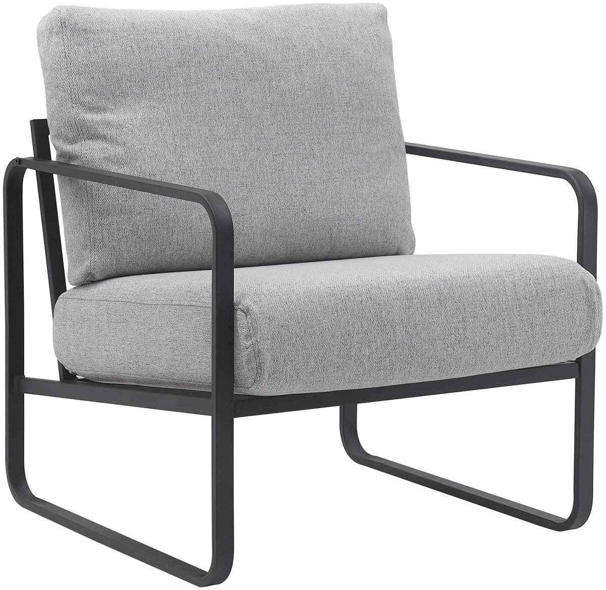 Lounger Manea Stoff - hellgrau