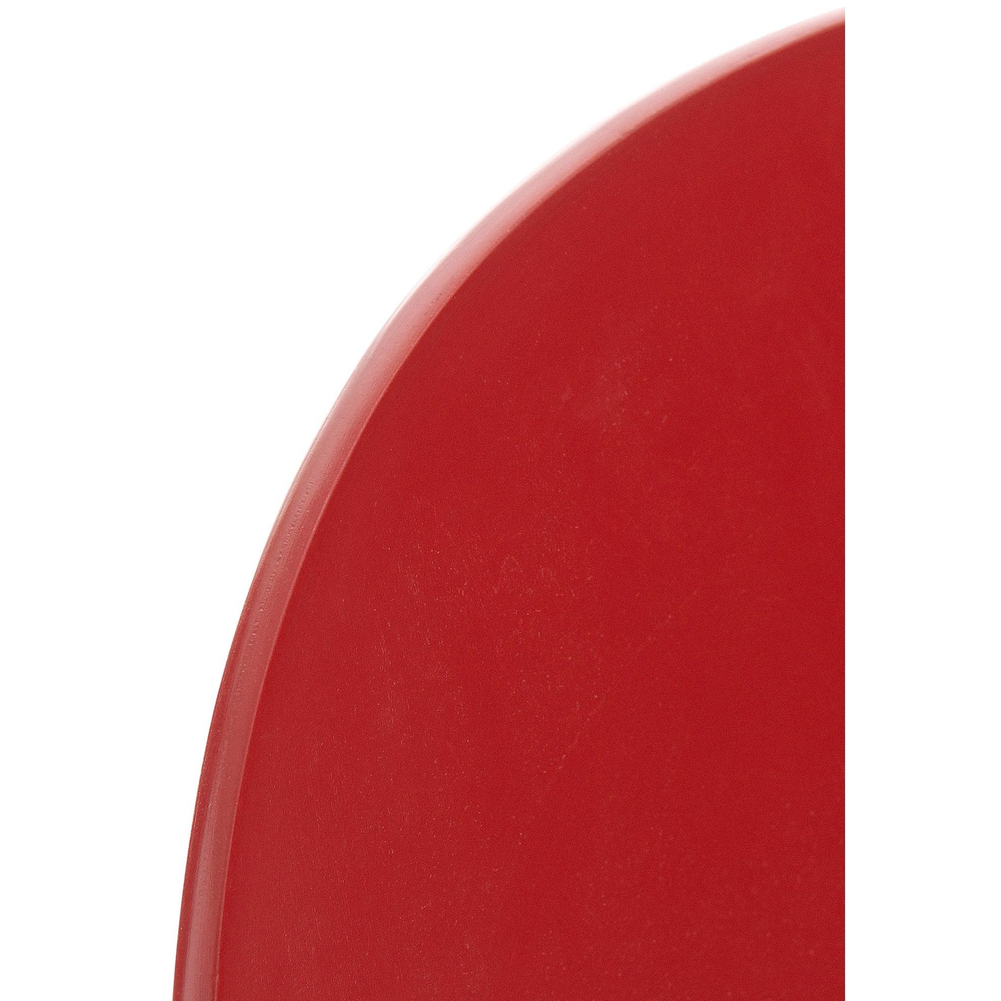 Set di 2 sedie da riunioni Diego in rosso, design classico e impilabile, perfette per uffici e eventi.