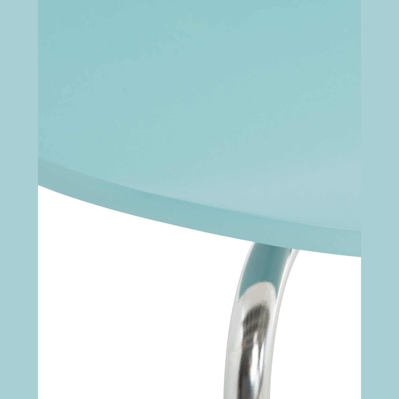 Set di 2 sedie da riunioni impilabili Diego in color hellblau, design classico ideale per ogni ambiente.