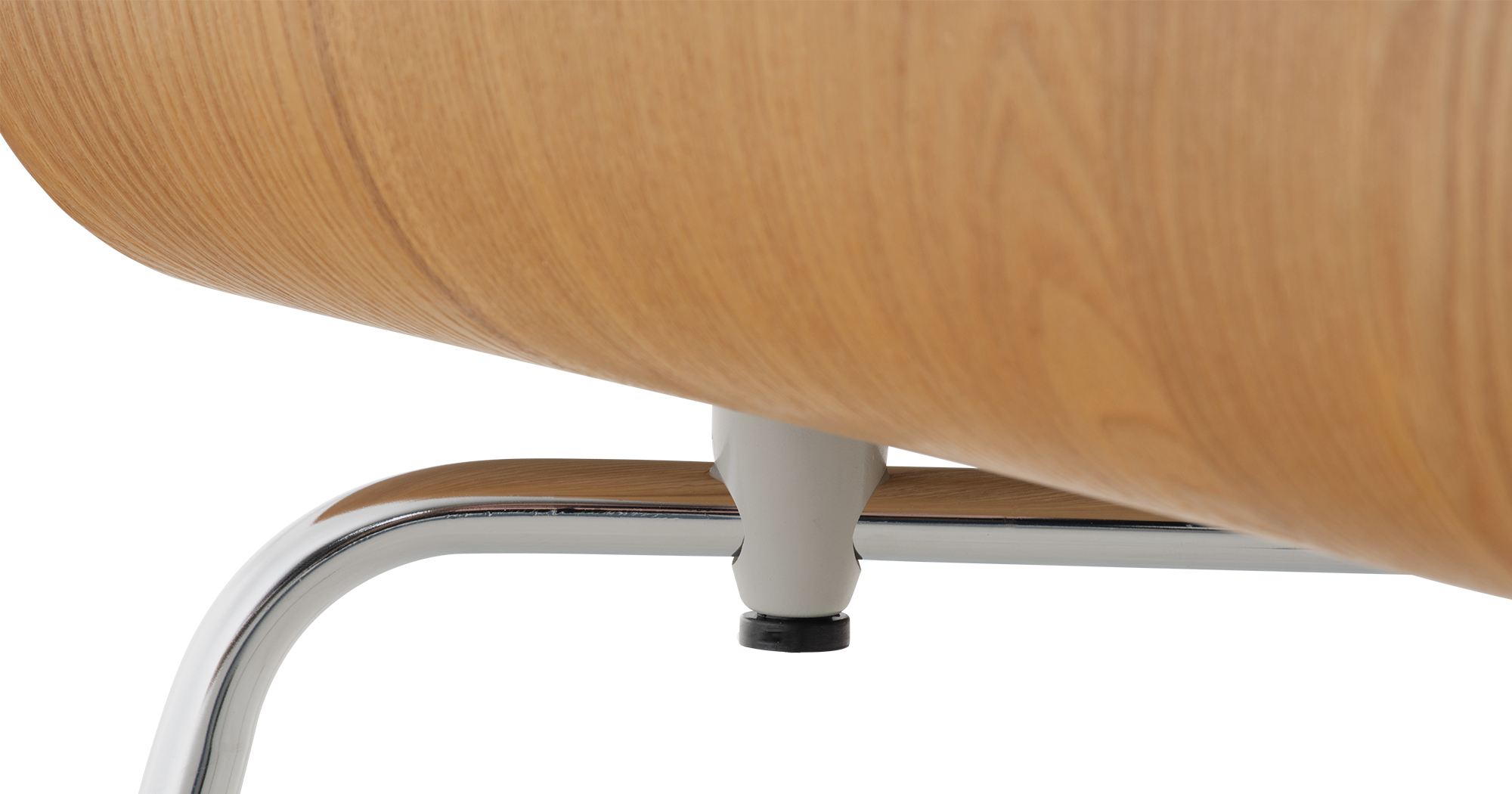 Set di 2 sedie visitatore Pepe in legno di quercia, perfette per sale d'attesa e eventi professionali.