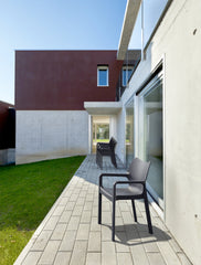 4er Set Stuhl Diva - dunkelgrau