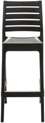 4er Set Barhocker Ares - schwarz