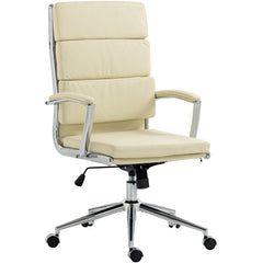 Bürostuhl Cleveland Kunstleder - creme