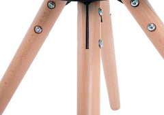Besucherstuhl Laval Natura Rund - braun