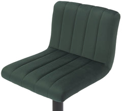 2er Set Barhocker Jamie Samt - gr�n