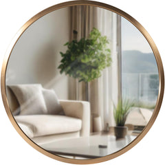Wandspiegel Elsie S - gold matt