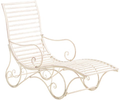 Gartenliege Amiens - antik-creme