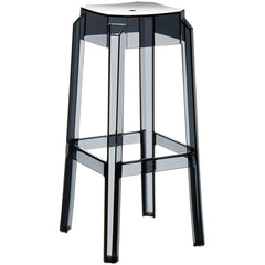 Barhocker Fox, transparent - schwarz - InfinityMarket
