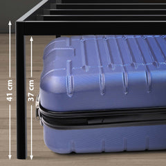 Metallbett Hamlin 200x100x41 cm - schwarz