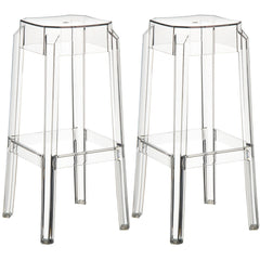 2er Set Barhocker Fox - transparent by Dropshipping-Europe – Barhocker